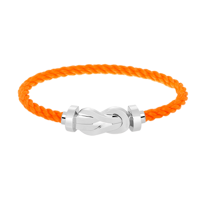 [Elitejewels]CHANCE LARGE 8 FIGURE BUCKLE NO DIAMOND BRACELET SILVER