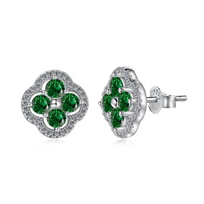 [Elitejewels]Four-Leaf Clover Exquisite Earrings