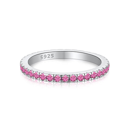 [Elitejewels]Delicate Sparkling Round Cut Daily Ring