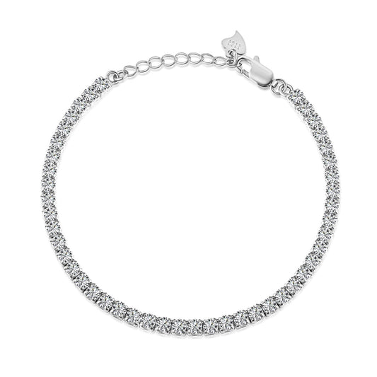 [Elitejewels]Sparkling Round Cut Daily Bracelet