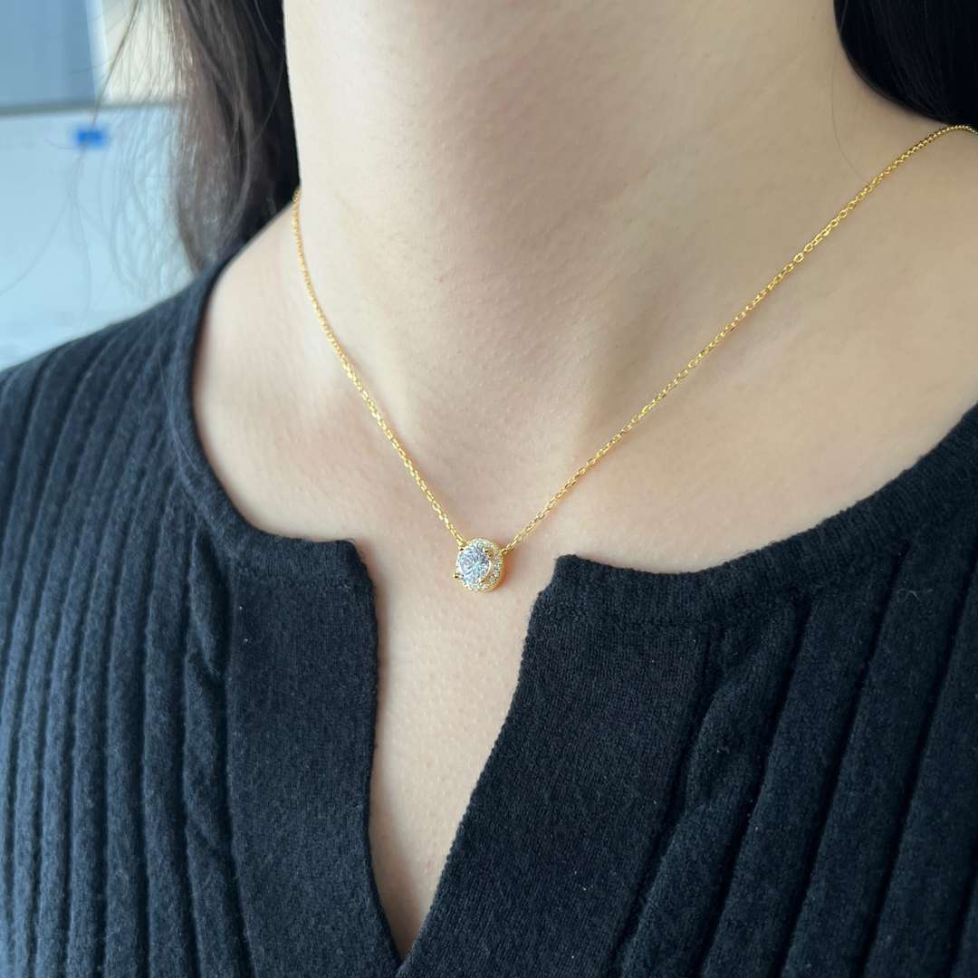 [Elitejewels]Luxurious Round Cut Necklace