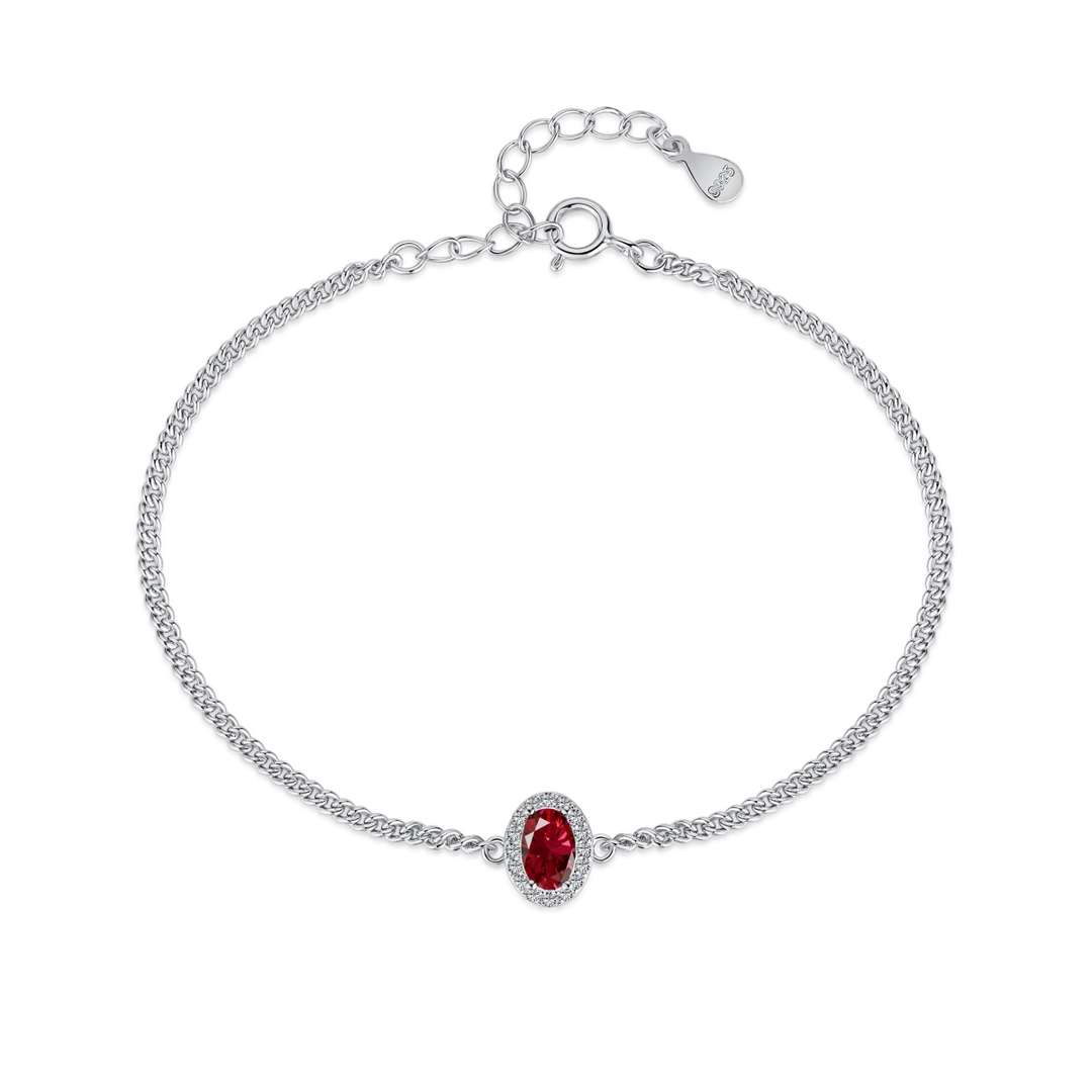 [Elitejewels]Exquisite Oval Shape Bracelet