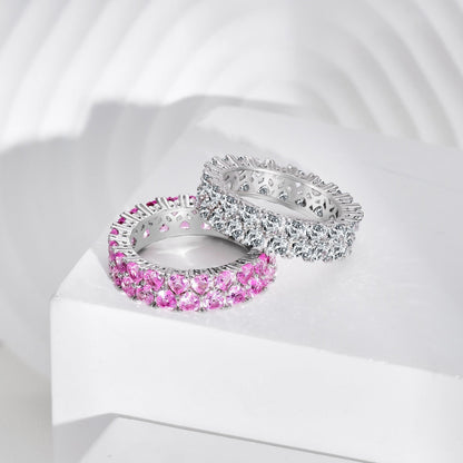 [Elitejewels]Sparkling Full Heart Ring