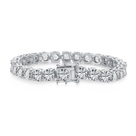 [Elitejewels]0.75 Carat Dazzling Round Cut Wedding Bracelet