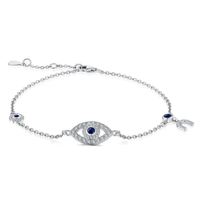 [Elitejewels]Dainty Eye Shape Necklace