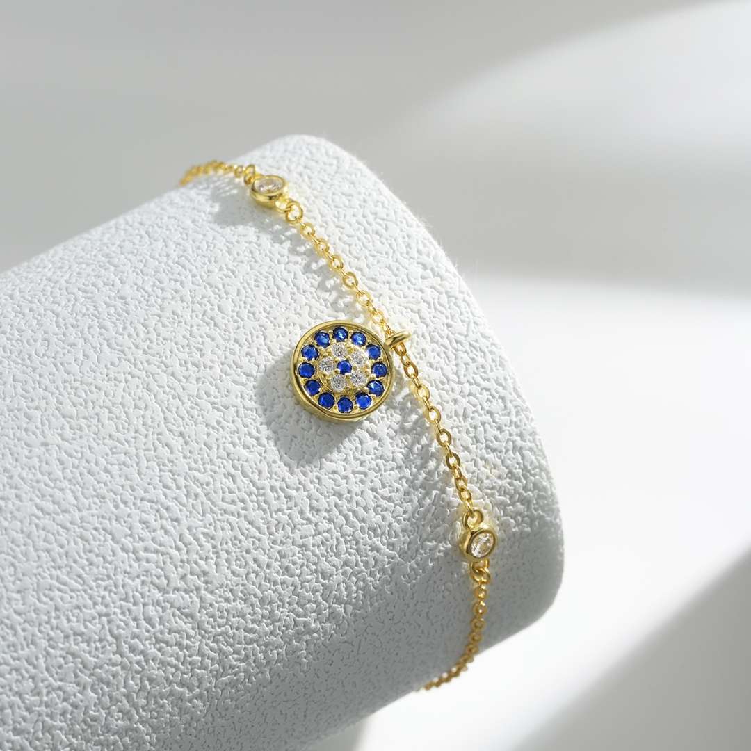 [Elitejewels]Devil's Eye Round Shape Bracelet