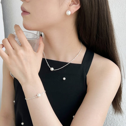 [Elitejewels]繊細なパールのイヤリング