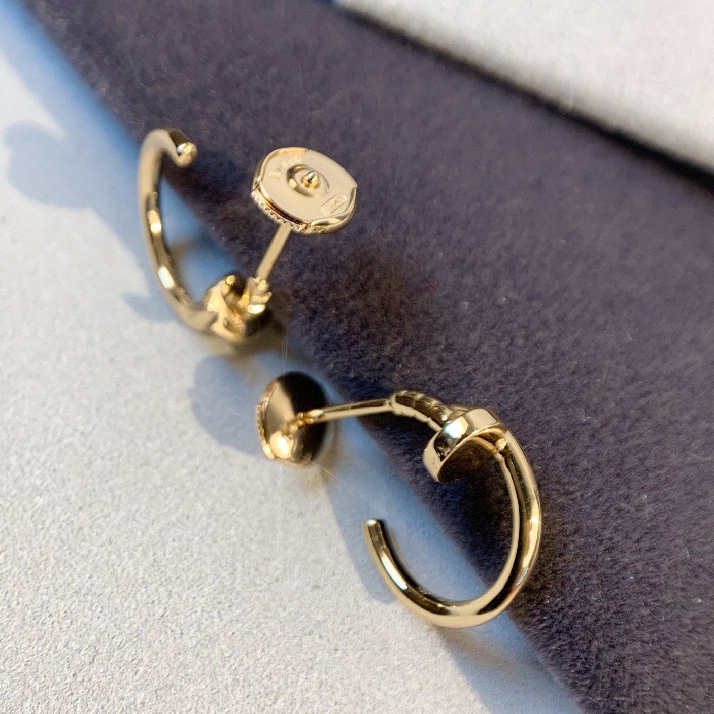 [Elitejewels]JUSTE イヤリング ピンクゴールド