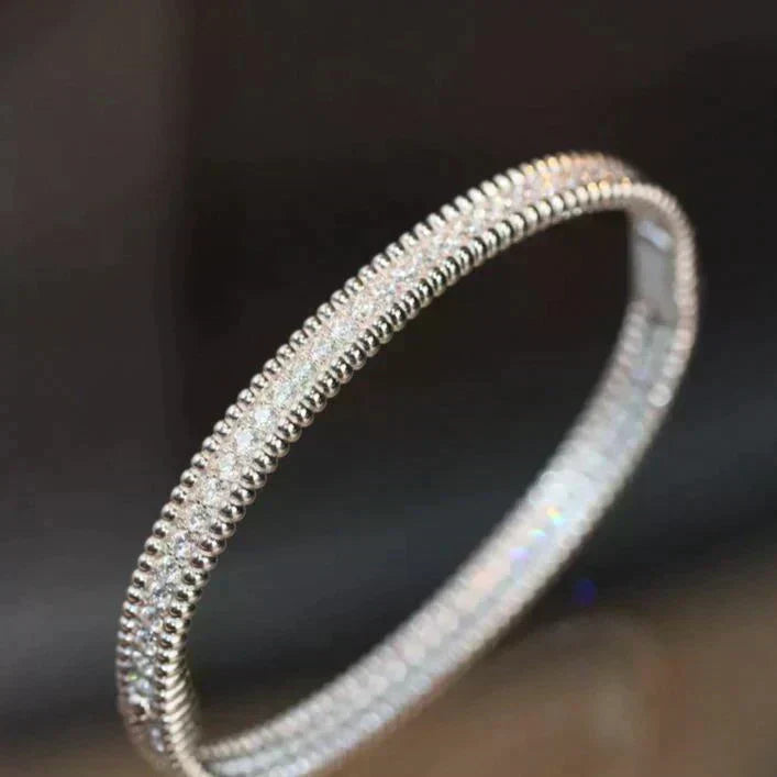 [Elitejewels]PERLEE DIAMANTEN ARMBAND 1 REIHE 