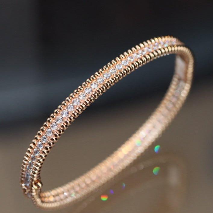 [Elitejewels]PERLEE DIAMANTEN ARMBAND 1 REIHE 