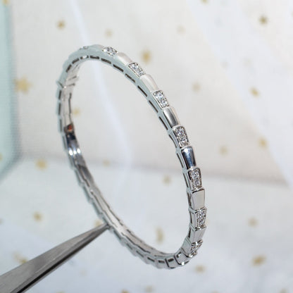 [Elitejewels]SERPENTI ARMBAND SILBER DIAMANT