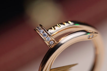 [Elitejewels]JUSTE RING 2,65 MM ROSGOLD DIAMANT