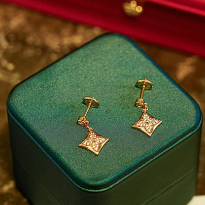 [Elitejewels]STAR DIAMONDS EARRINGS GOLD