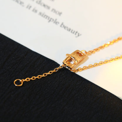 [Elitejewels]HALSKETTE AUS ROTGOLD MIT STERN UND SONNE