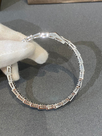 [Elitejewels]SERPENTI BRACELET DIAMONDS SILVER