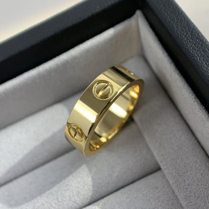 [Elitejewels]ラブリング 5.5MM ダイヤモンドなし