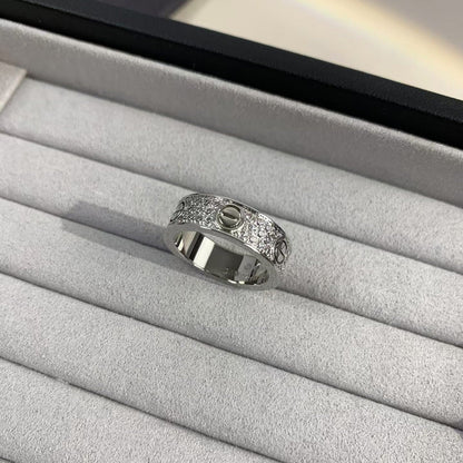 [Elitejewels] LIEBESRING 5,5 MM MIT DIAMANTEN GEPAPERT