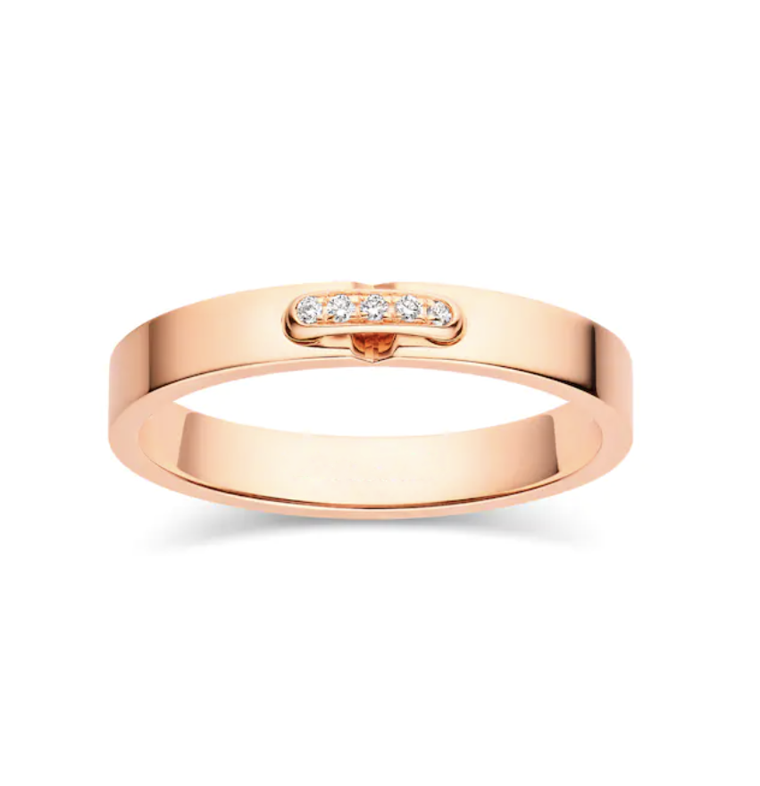 [Elitejewels]ALLIANCE LIENS VIDENCE DIAMANT 3MM RING