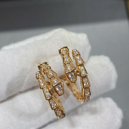 [Elitejewels]SERPENTI EARRINGS DIAMOND