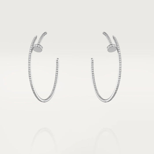 [Elitejewels]JUSTE EARRINGS FULL DIAMONDS 1.8MM