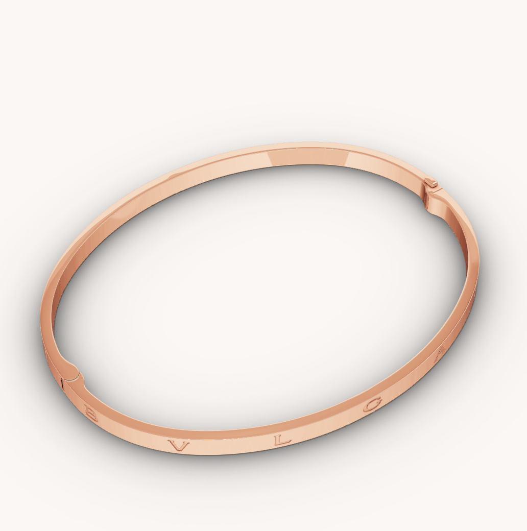 [Elitejewels]ZERO 1 PINK GOLD BRACELET