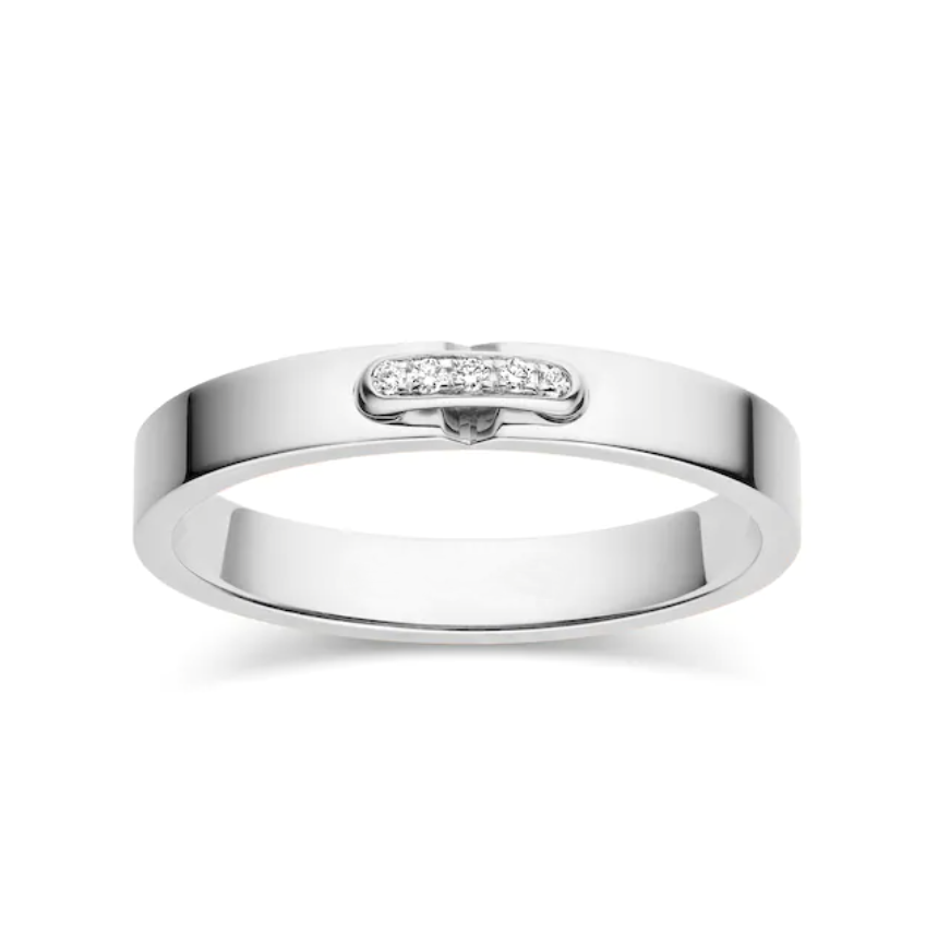 [Elitejewels]ALLIANCE LIENS VIDENCE DIAMANT 3MM RING