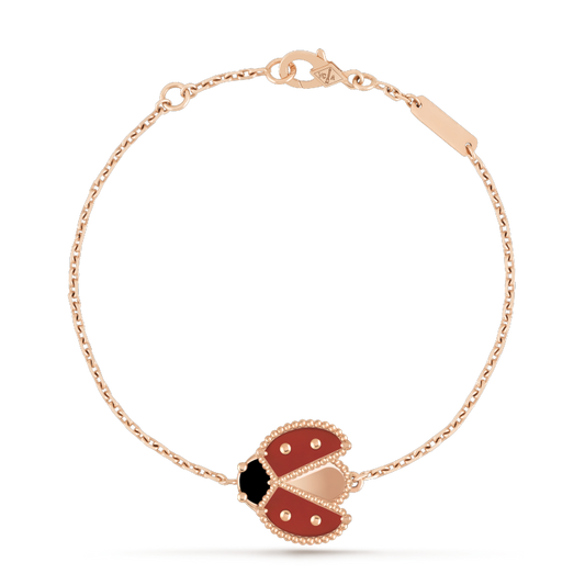 [Elitejewels]Armband mit Glücksfeder-Motiv 1 in Roségold