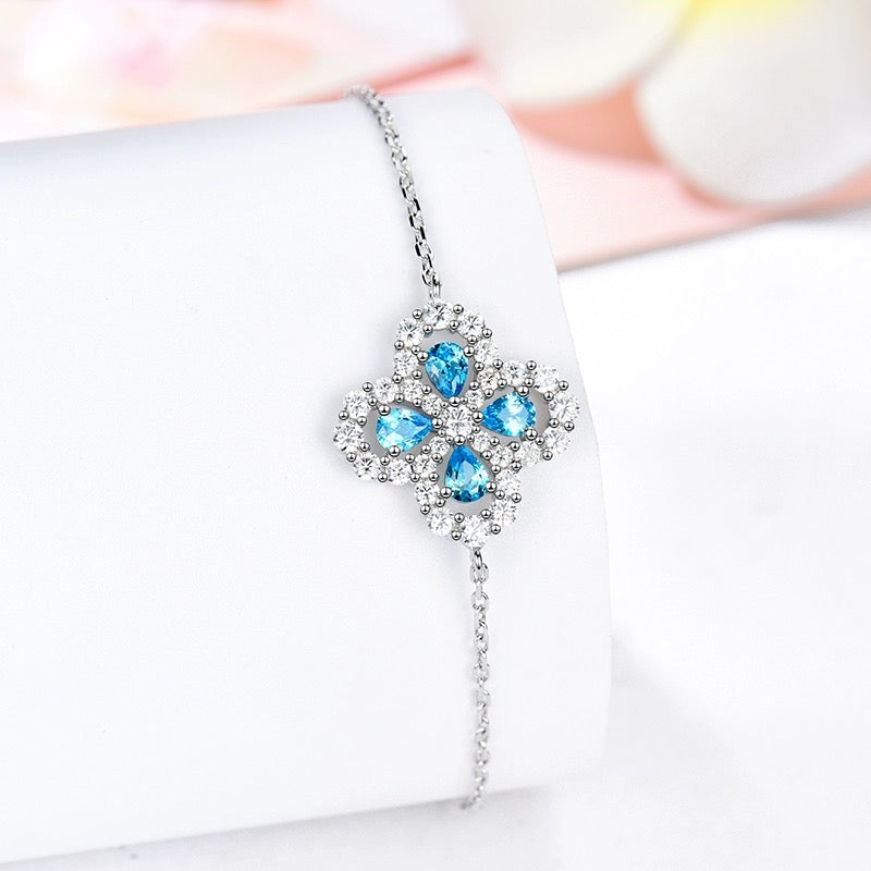 [Elitejewels]LOOP ARMBAND VOLLMOTIV DIAMANT 16MM SILBER