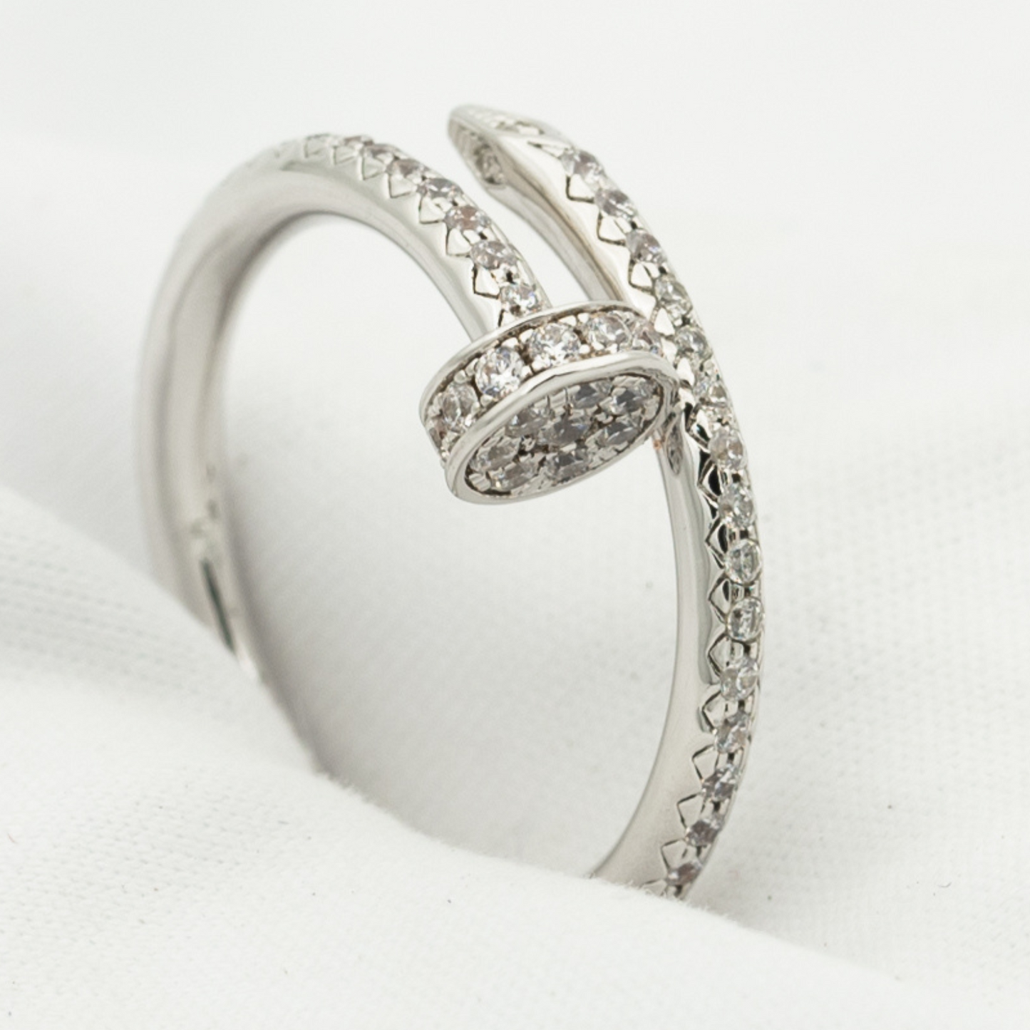 [Elitejewels]JUSTE RING 1,8 MM SILBER DIAMANTEN