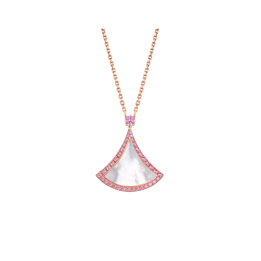 [Elitejewels]DREAM NECKLACE MOP DIAMOND PINK