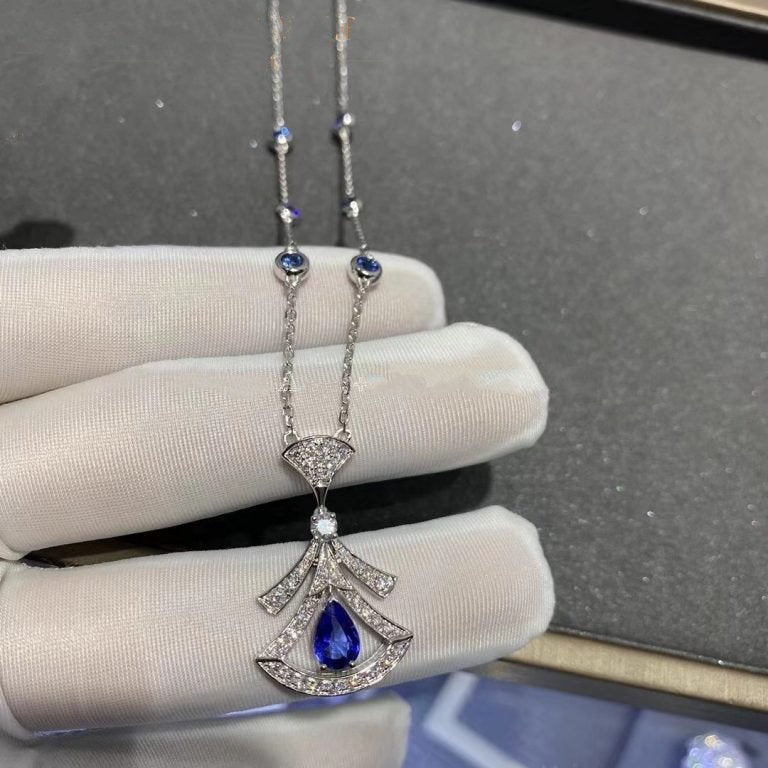 [Elitejewels]DREAM NECKLACE AGATE DIAMOND SILVER