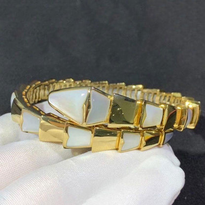 [Elitejewels]SERPENTI BRACELET MOP GOLD