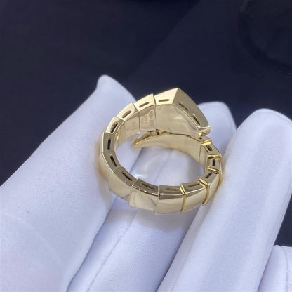 [Elitejewels]SERPENTI RING GOLD DIAMOND