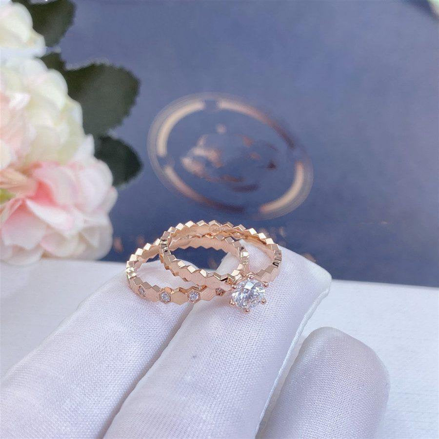 [Elitejewels] BIENENLIEBE RING ROSA GOLD DIAMANT