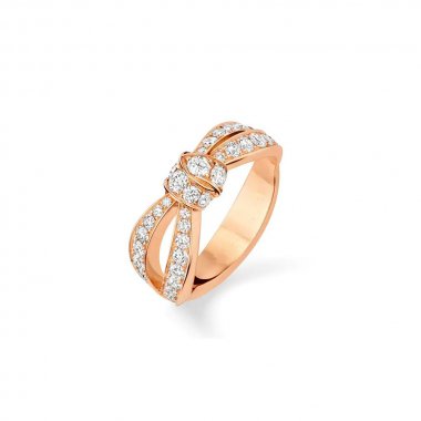 [Elitejewels] DIAMANTRING AUS ROTGOLD „LIENS“