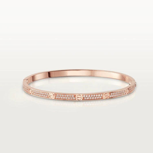 [Elitejewels]LOVE BRACELET 3.65MM DIAMOND-PAVED